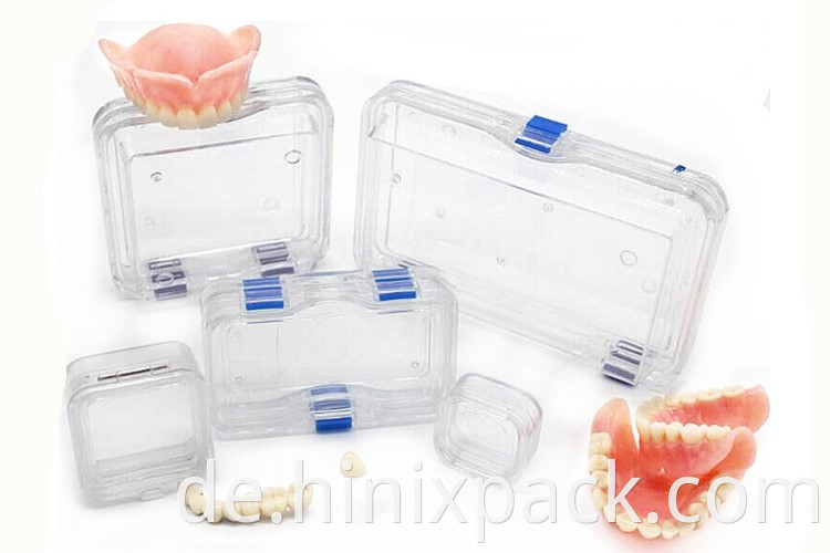 Dental Plastic Membrane Crown Box with film